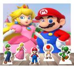 Kit Decoração Painel - Displays Super Mario Bros E Princesa