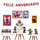 Kit Decoração Spidey: Aniversário Infantil Tema