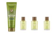 Kit Defrizante Thermoliss 240ml 3 Ampolas de Óleo de Tratamento Argan Oil 7ml - Inoar