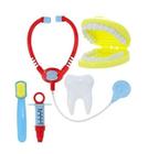 Kit Dentista Azul com 5 peças - Art Brink