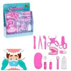 Kit Dentista Completo Meninas Infantil com 13 Peças