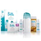 Kit Depil Bella Aparelho Depilador Elétrico Depilação Cera Quente