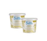 Kit Depil Bella Cera Depilatória Cremosa Para Micro-Ondas Chocolate Branco 2 Potes De 100g Cada