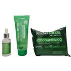 Kit Dermachem Sérum Secativo+Lenço+Gel Antioleosidade