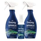 Kit Desamassador de Roupas Liquido Downy Wrinkle Releaser (pack 2 de 500ml+ 1 de 90ml formato viagem)