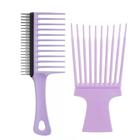 Kit Desembaraço e Finalizadora Tangle Teezer Cabelo Crespos