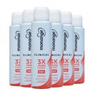 Kit Desodorante Aerosol Monange Clinical Conforto 150ml 6 Unidades