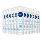 Kit Desodorante Aerosol Nivea Fresh Natural 150ml - 12 unidades - NÍVEA