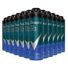 Kit Desodorante Aerosol Rexona Masculino Active Dry/Azul 150ml - 12 Unidades