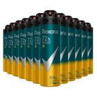 Kit Desodorante Aerosol Rexona V8/Amarelo 150ml - 12 Unidades
