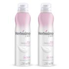 Kit Desodorante Aerossol Antitranspirante Herbissimo Care Hibisco c/2 unidades