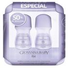 Kit Desodorante Antitranspirante Roll-On Lilac 50Ml Giovanna - Giovanna Baby