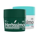 Kit Desodorante Creme Antitranspirante Herbíssimo 55G Tradicional e Neutro - 2 unidades