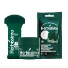 Kit Desodorante Creme Antitranspirante Tradicional Herbíssimo 55G + Desodorante Twist Tradicional 45G + Sachê Refil Tradicional 45G