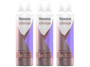 Kit Desodorante Rexona Clinical Extra Dry Aerossol