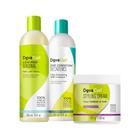 Kit Deva Curl Low Poo Shampoo 355ml, Condicionador One Condition 355ml, Creme Styling Cream500g