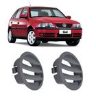 Kit Difusor de Ar Painel Superior Gol Parati G3 G4 - Cinza