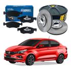 Kit Disco Pastilha Dianteiro Cronos 1.3 2018 A 2021