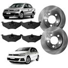 Kit Disco + Pastilha Freio Diant Gol Voyage 2008/2011 Aro 14 - WILLTEC