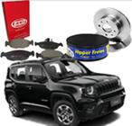 Kit disco pastilha freio dianteiro syl fremax original jeep renegade 1.8 2.0 2015 a 2019 - HIPPER FREIOS / ECOPADS