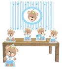 Kit Display Mdf Urso Principe Com 5 Peças + Painel