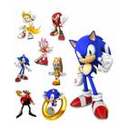 Kit Displays de Mesa Sonic 6 peças Decoração