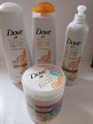 Kit Dove Cacheados/ Shampoo + Condicionador 400ml - Creme de pentear 355ml - Máscara 500g
