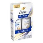 Kit Dove Restauração + Queratina Shampoo 350Ml + Condicionad