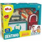 Kit Dr. (a) Dentinho Playset Profissões Dentista Elka Brinquedos