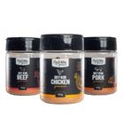 Kit Dry Rub Beef 110G - Dry Rub Chicken 110G - Dry Rub Pork