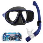 Kit Dua Pro Mascara Respirador Snorkel Seasub Original