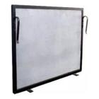 Kit Duo Para Lareira Tela de Protecao 80x60 E Grelha Media Casa e Chales