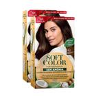 KIT DUO Soft Color Coloração Castanho Médio 40