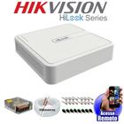 Kit Dvr 8 Canais Hilook Full Hd 108g-k1 + Cabo + fonte + Conectores para 8 Câmeras