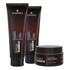 Kit Ecosmetics Florestas Brasileiras Açai 2x Shampoo 250ml, Máscara Hidratante 250ml