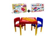 Kit Educação Brinquedos E Mesinha Divertidos Educativos