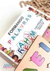 Kit Educativo brinquedos e jogos pedagógicos aprendendo alfabeto em madeira