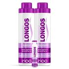Kit Eico Cabelos Longos Shampoo e Condicionador 800ml + Megadose 45ml