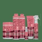 Kit Eico Salão em Casa Hidratação Intensiva Completo Shampoo 800ml + Condicionador 750ml (6 produtos)