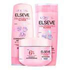 Kit Elseve Glycolic Gloss com Shampoo 200ml + Condicionador 200ml + Máscara 300g + Creme de Pentear 250ml + Sérum 100ml