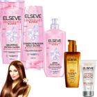 Kit Elseve Glycolic Gloss Reparação Extraordinario Total 5