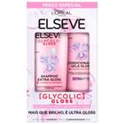 Kit Elseve Glycolic Gloss Shampoo 375ml + Condicionador 170ml - L'Oréal Paris