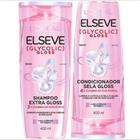 Kit Elseve Glycolic Gloss Shampoo 400ml Condicionador 400ml