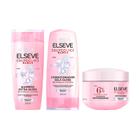 Kit elseve glycolic gloss shampoo + cond + máscara loréal