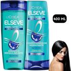 Kit Elseve Hydra Detox Anticaspa 48H Shampoo Condicionador Loreal Paris 400 ML