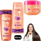 Kit Elseve Liso Do Sonhos Mascara Longo Tratamento Milagroso