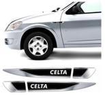 Kit Emblema Celta 2001 a 2015 Lateral Resinado Adesivo