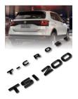 Kit Emblema Letreiro Volkswagen T-Cross 200 Tsi Black Piano - Marcon