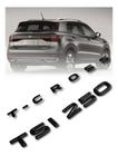 Kit Emblema Letreiro Volkswagen T-cross 250 Tsi Black Piano - Marçon