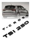 Kit Emblema Letreiro Volkswagen T-Cross 250 Tsi Black Piano - Marcon